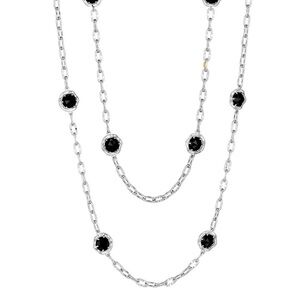 Tacori "Candy Drop" black onyx necklace .925